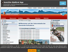 Tablet Screenshot of gemeinde.schluderns.bz.it